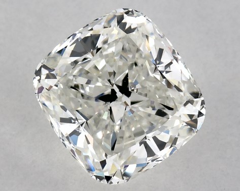 GIA 1.00 Carat H-VS2 Ideal Cut Cushion Modified Diamond